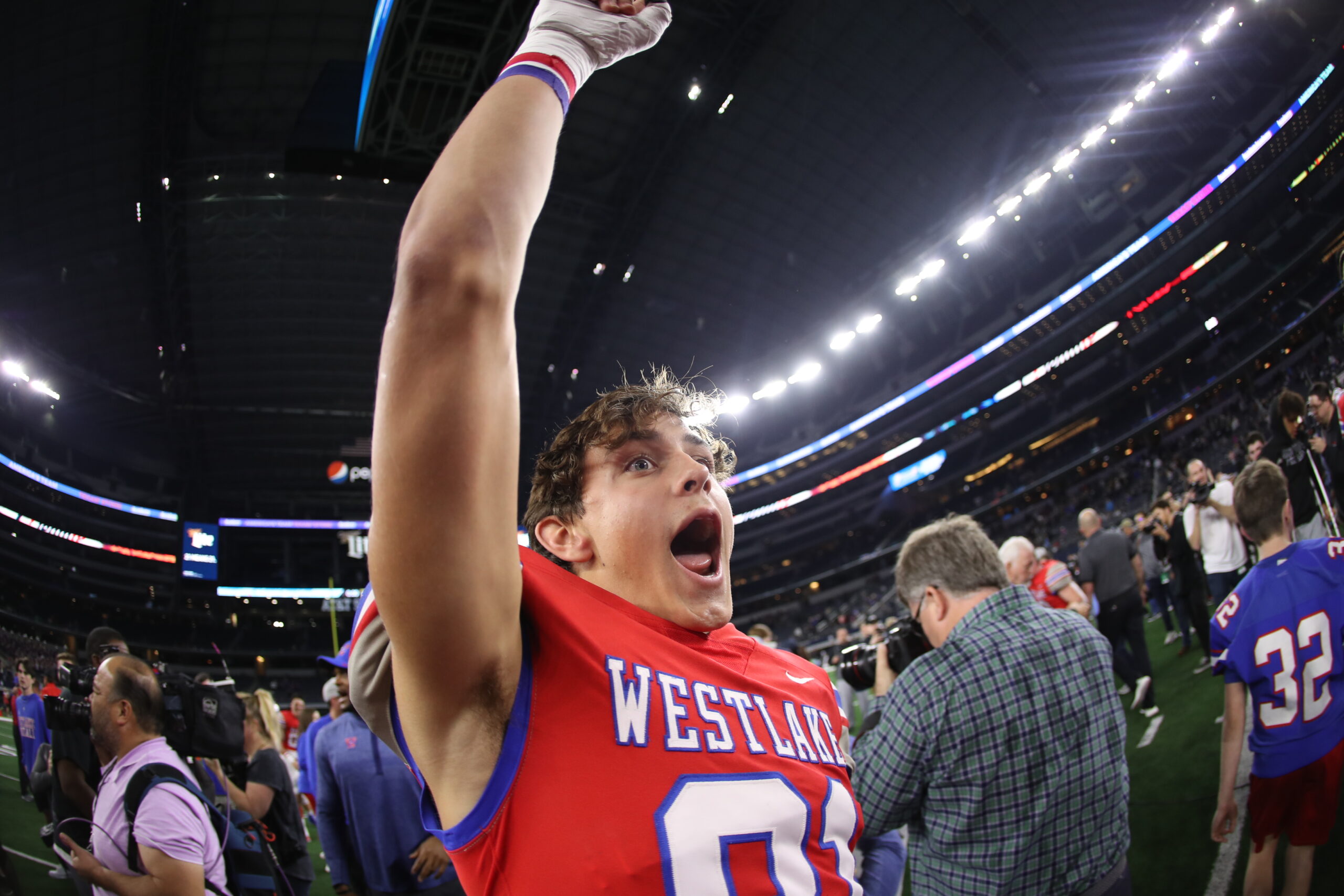 Happy Football Player